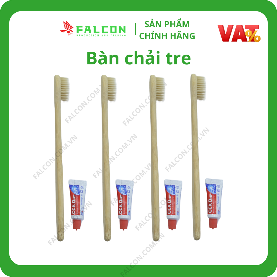 ban-trai-tre-cao-cap Bàn chải tre khách sạn kèm kem đánh răng