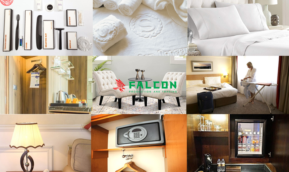 Các sản phẩm được Falcon cung cấp đồ dùng khách sạn tại tp HCM